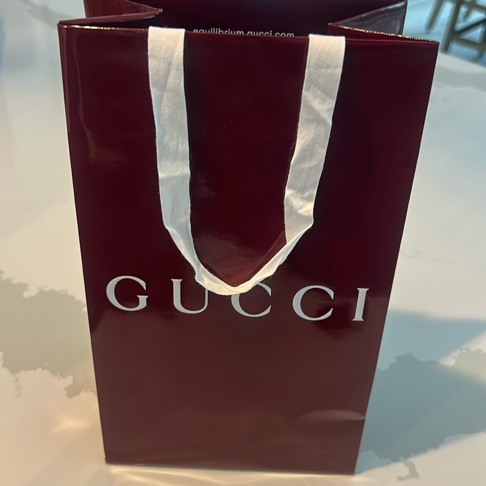 GUCCI Boutique Gift Shopping Bag
